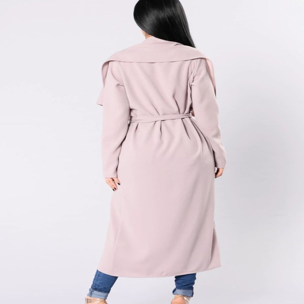 Fashion Nova Business Casual Coat - Lavender Size XS - Picture 7 of 16